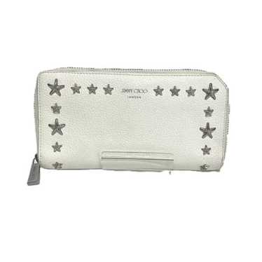 JIMMY CHOO Carnaby Star Studs Round Long Wallet f… - image 1