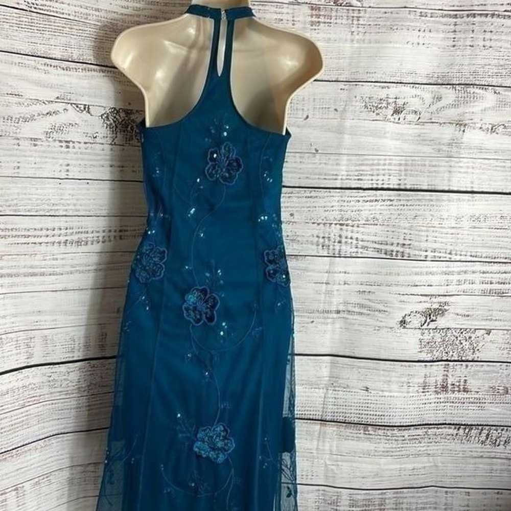 Newport News Dress Gown Vintage halter y2k 90’s e… - image 6