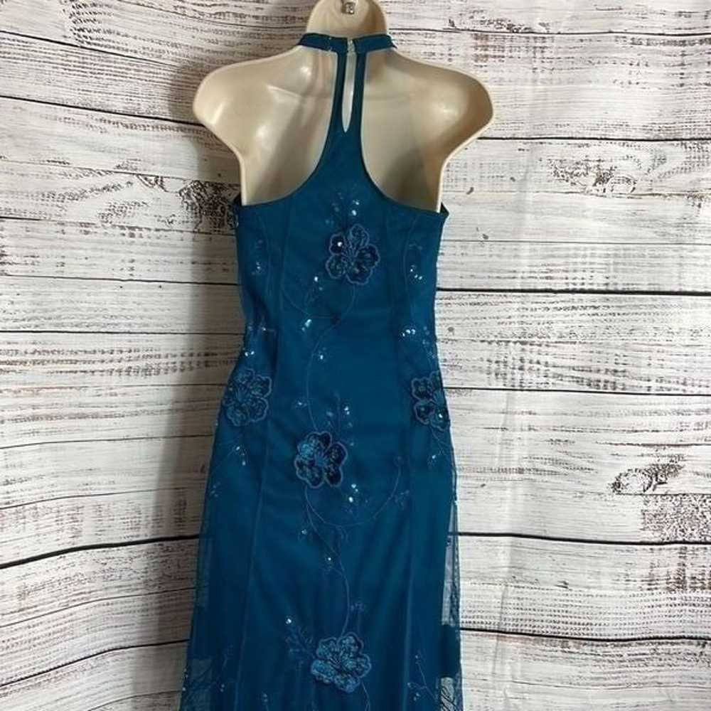Newport News Dress Gown Vintage halter y2k 90’s e… - image 7