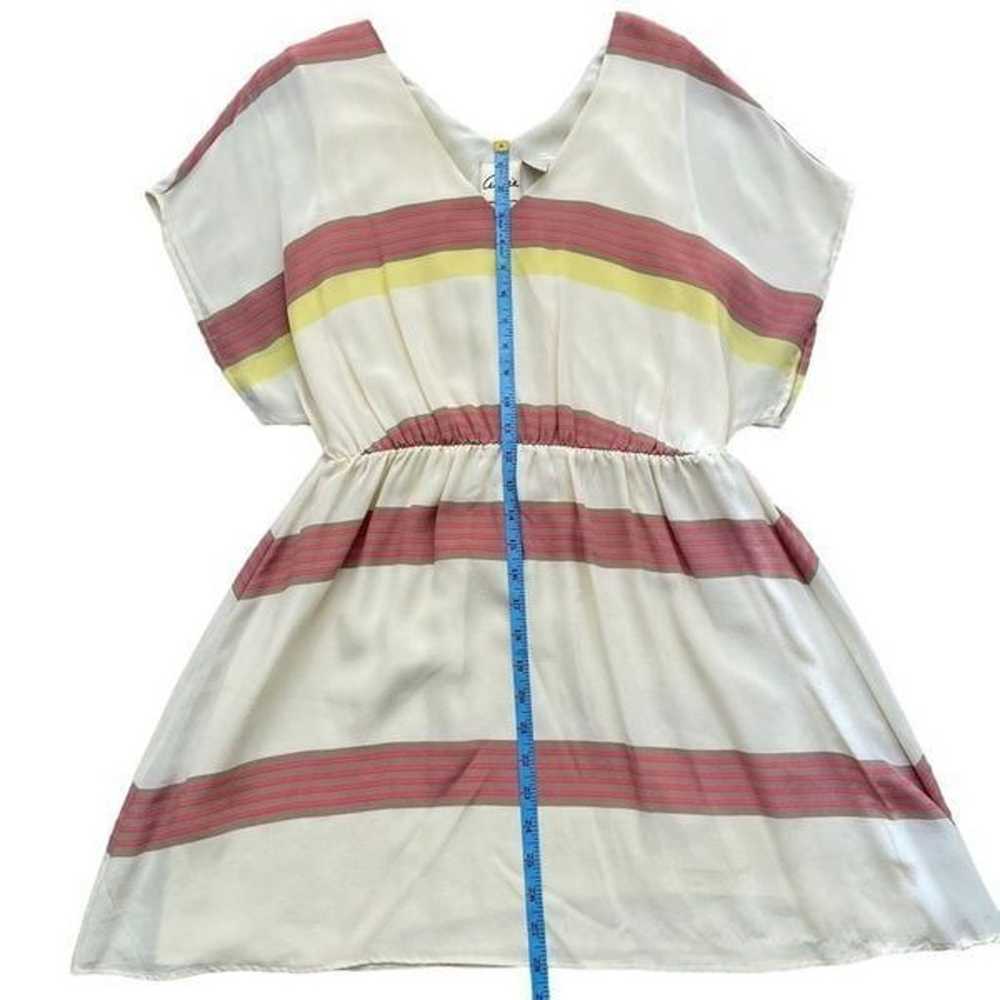 Alcee 100% Silk Mini Dress Multi-Color in Size Sm… - image 10