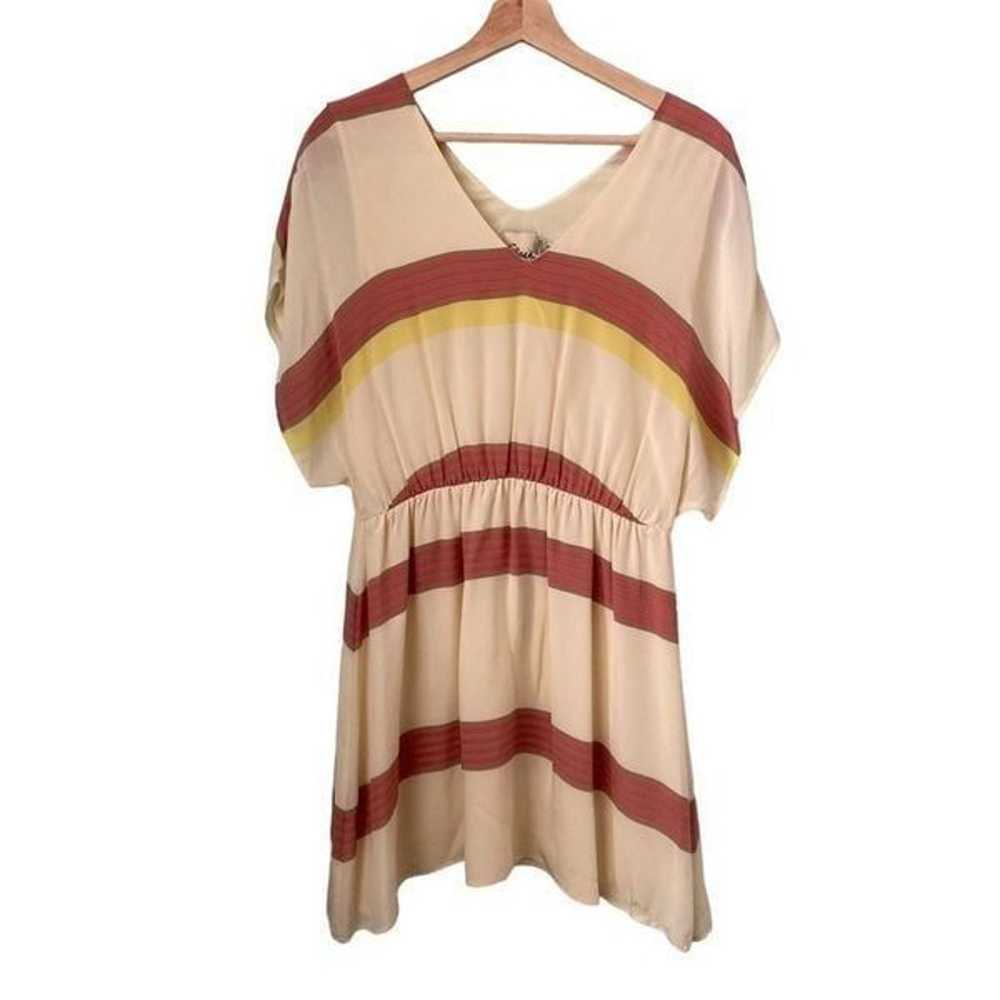 Alcee 100% Silk Mini Dress Multi-Color in Size Sm… - image 2