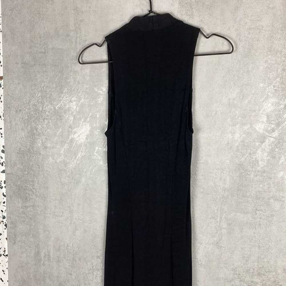 Vintage peep lace up maxi dress - image 5