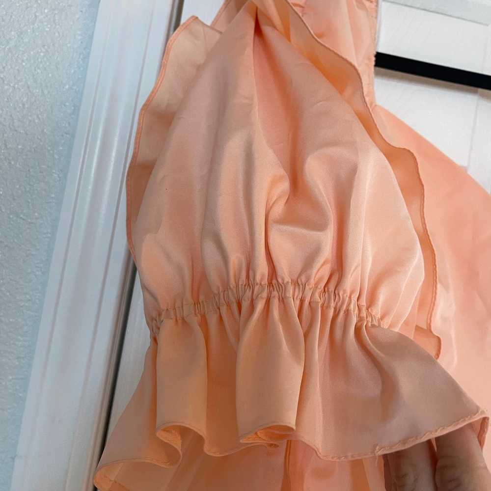 Jane Eyre Peach Puff sleeve Gown Selkie Maison Am… - image 3