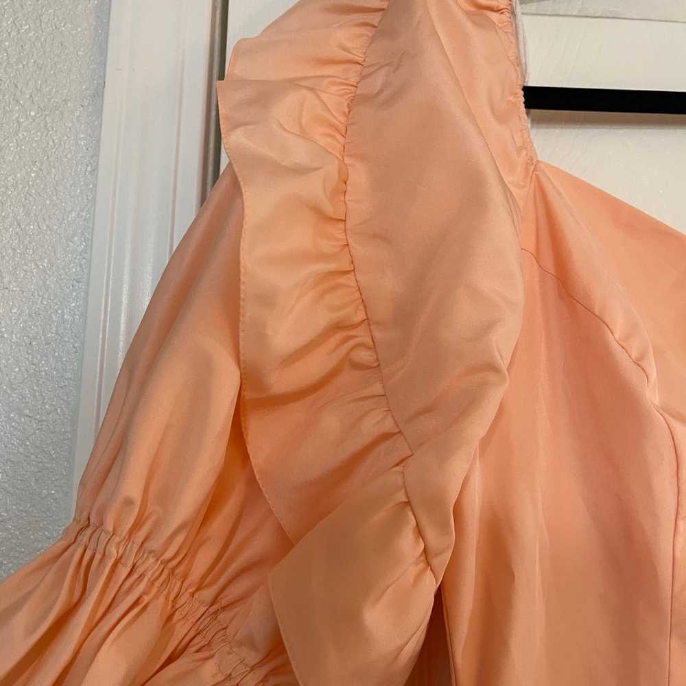 Jane Eyre Peach Puff sleeve Gown Selkie Maison Am… - image 4