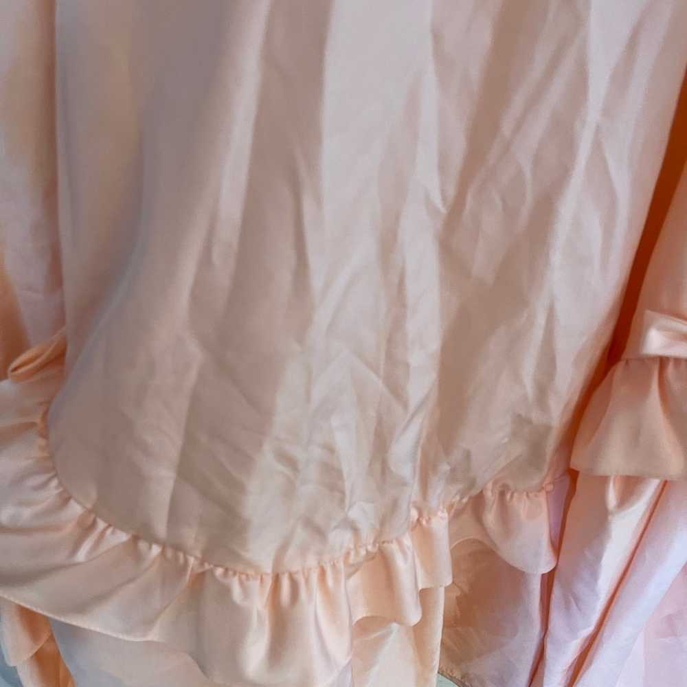 Jane Eyre Peach Puff sleeve Gown Selkie Maison Am… - image 7