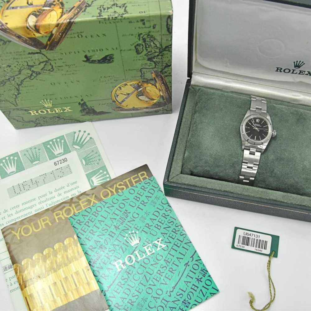 Rolex Lady Oyster Perpetual 24mm watch - image 10