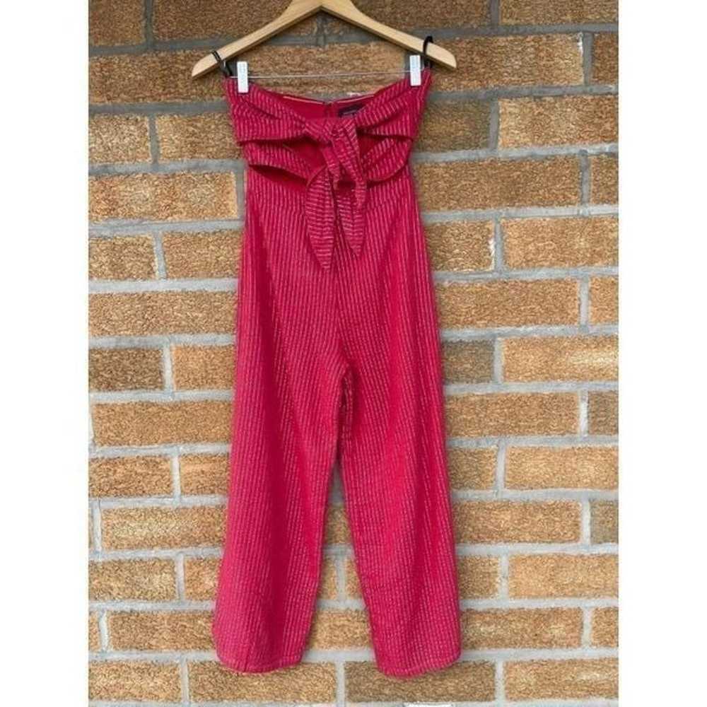 MAJORELLE Tessa Jumpsuit in Red XS - image 2