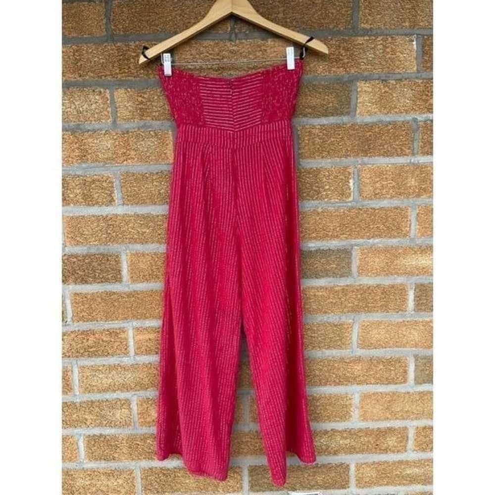 MAJORELLE Tessa Jumpsuit in Red XS - image 7
