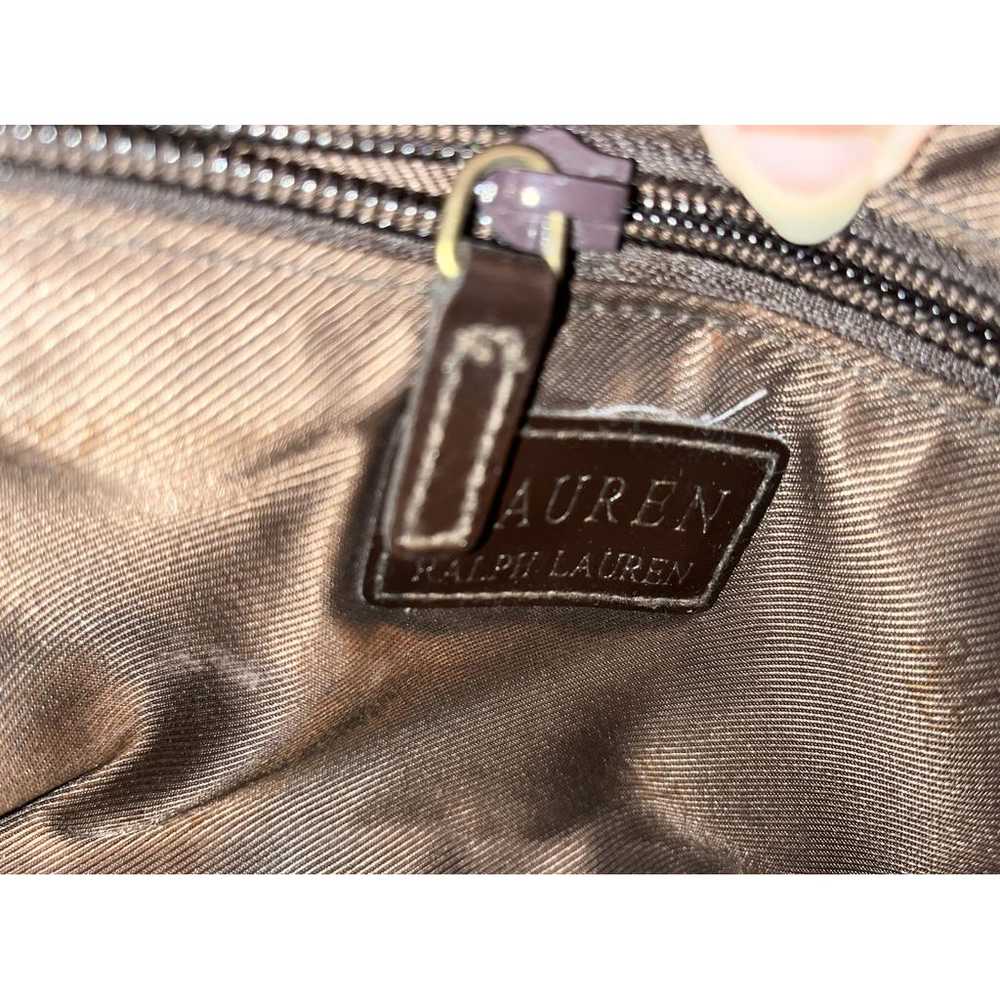 Lauren Ralph Lauren Leather handbag - image 8