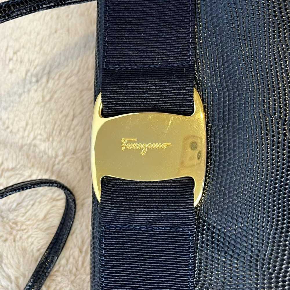 Salvatore Ferragamo Leather crossbody bag - image 9