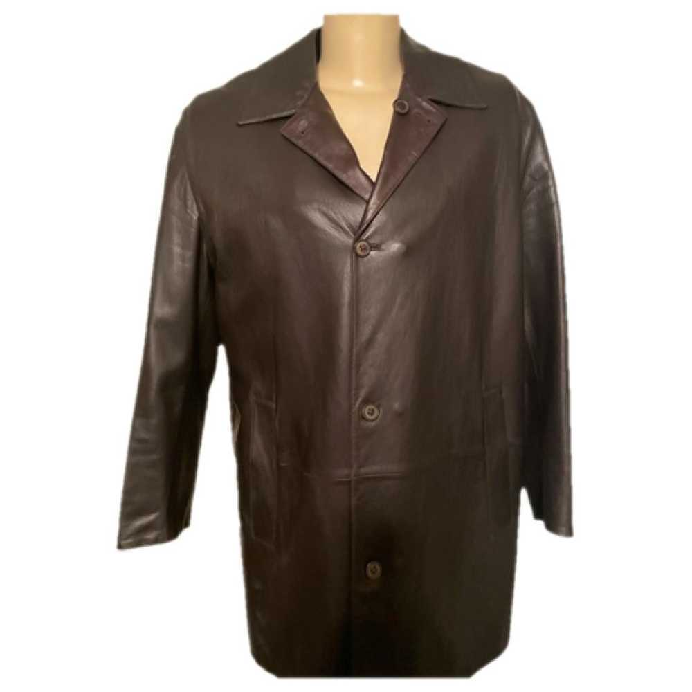 Alfred Dunhill Leather coat - image 1