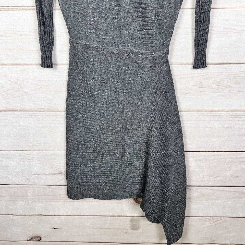 Allsaints Eva Wool Sweater Dress Asymmetrical - image 3