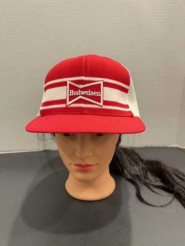 Budweiser Vintage Budweiser Beer Patch Trucker Hat