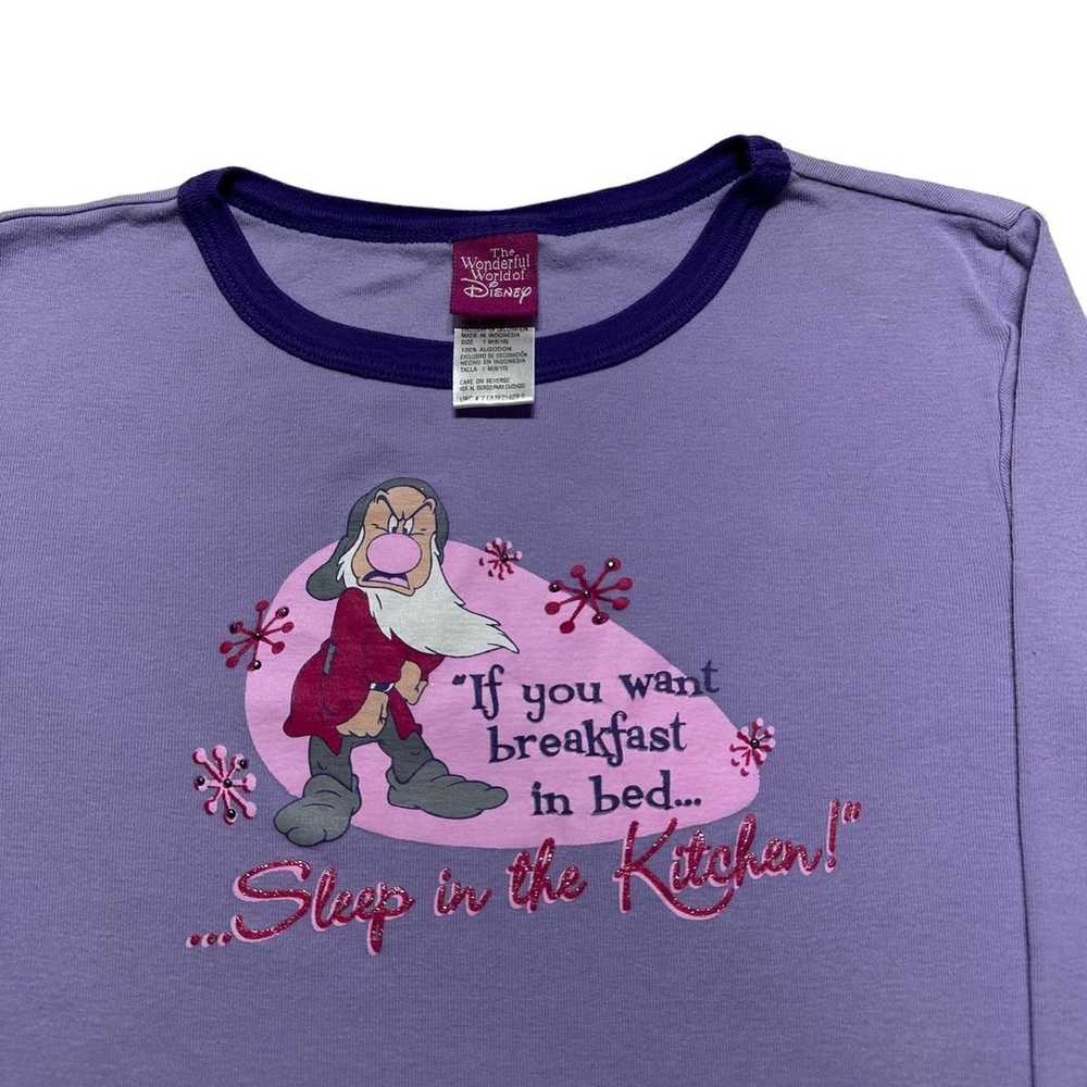 Disney × Vintage Vintage Grumpy Sleep Kitchen Shi… - image 3