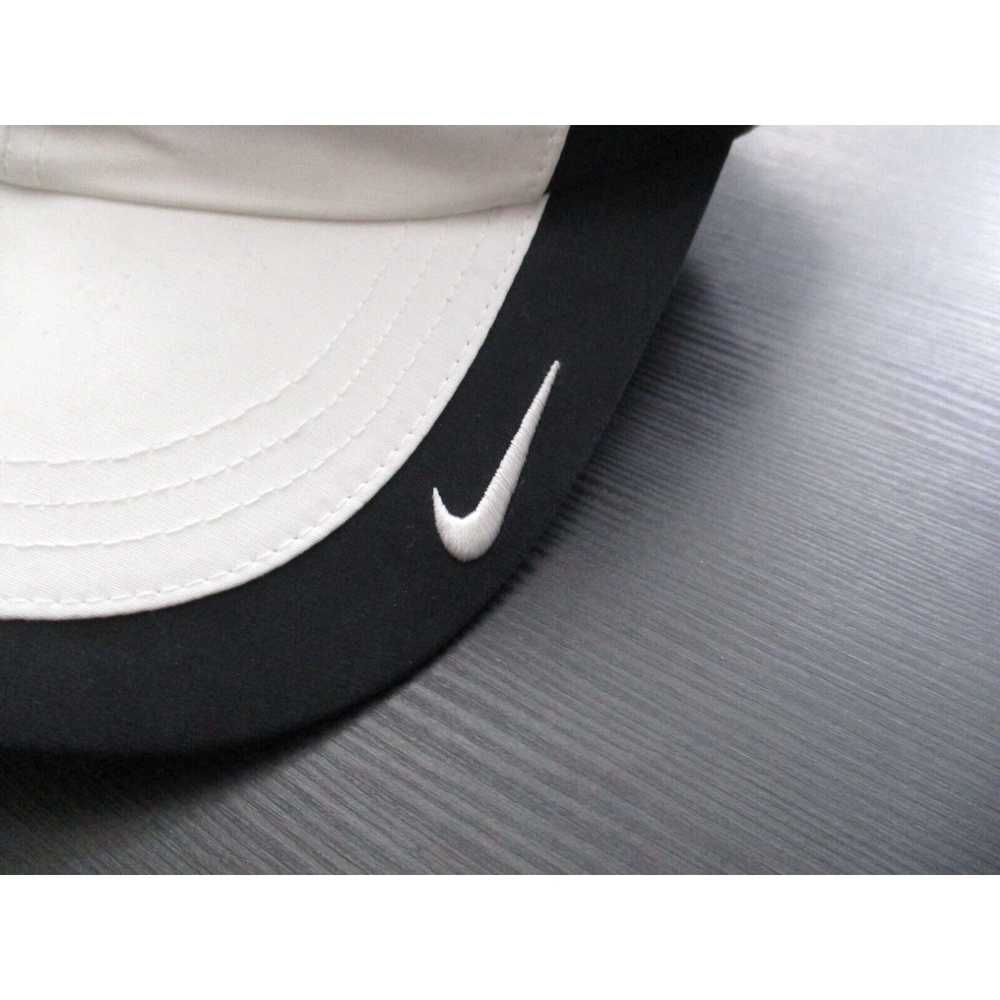 Nike Nike Hat Cap Mens Strap Back White Swoosh Lo… - image 3