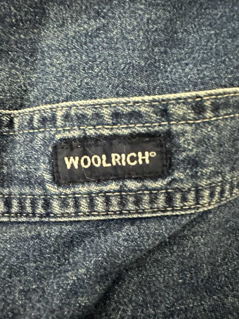 Woolrich Woolen Mills Woolrich Denim Shirt - Blue… - image 7