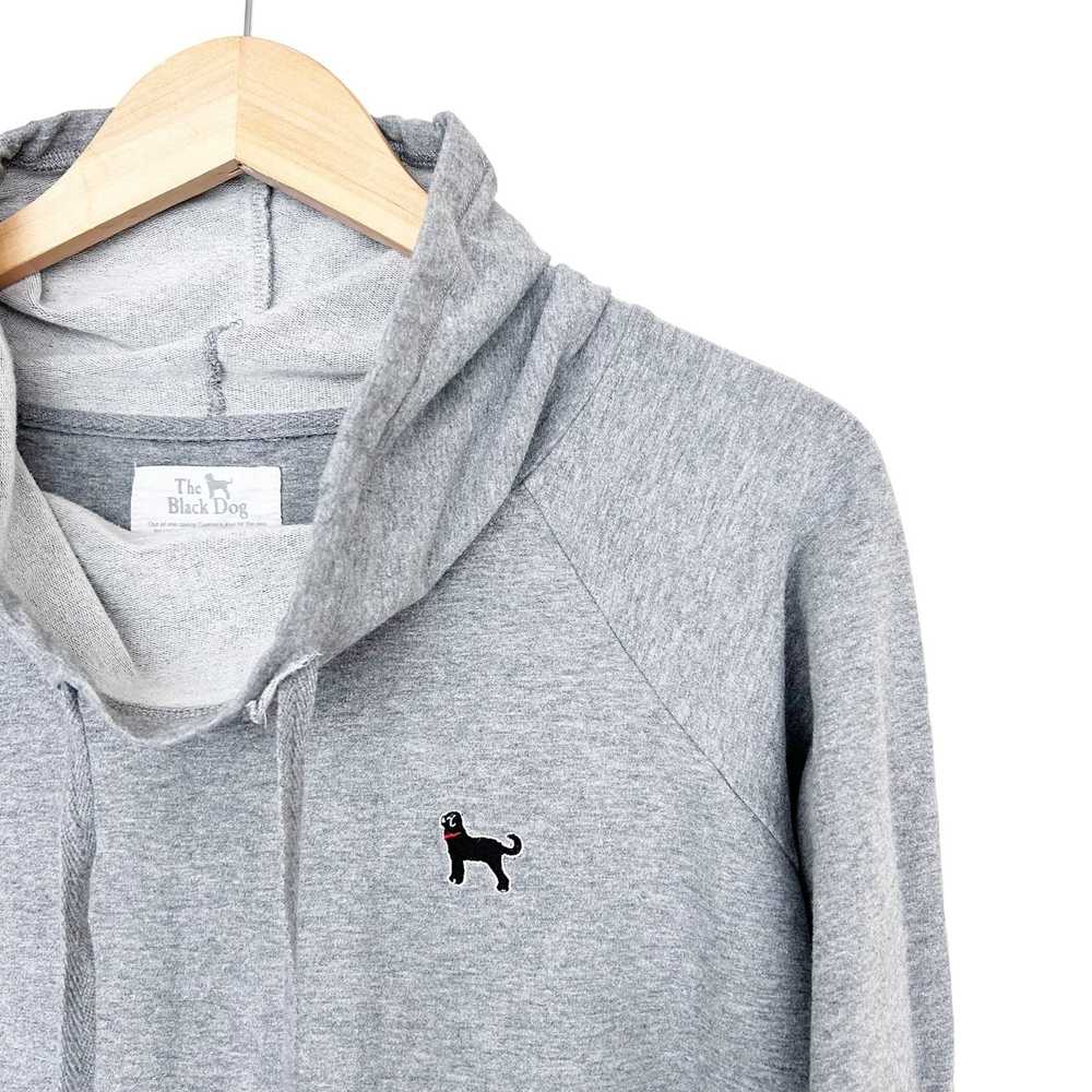 Other The Black Dog Gray Cowl Neck Sweatshirt Sz S - image 3