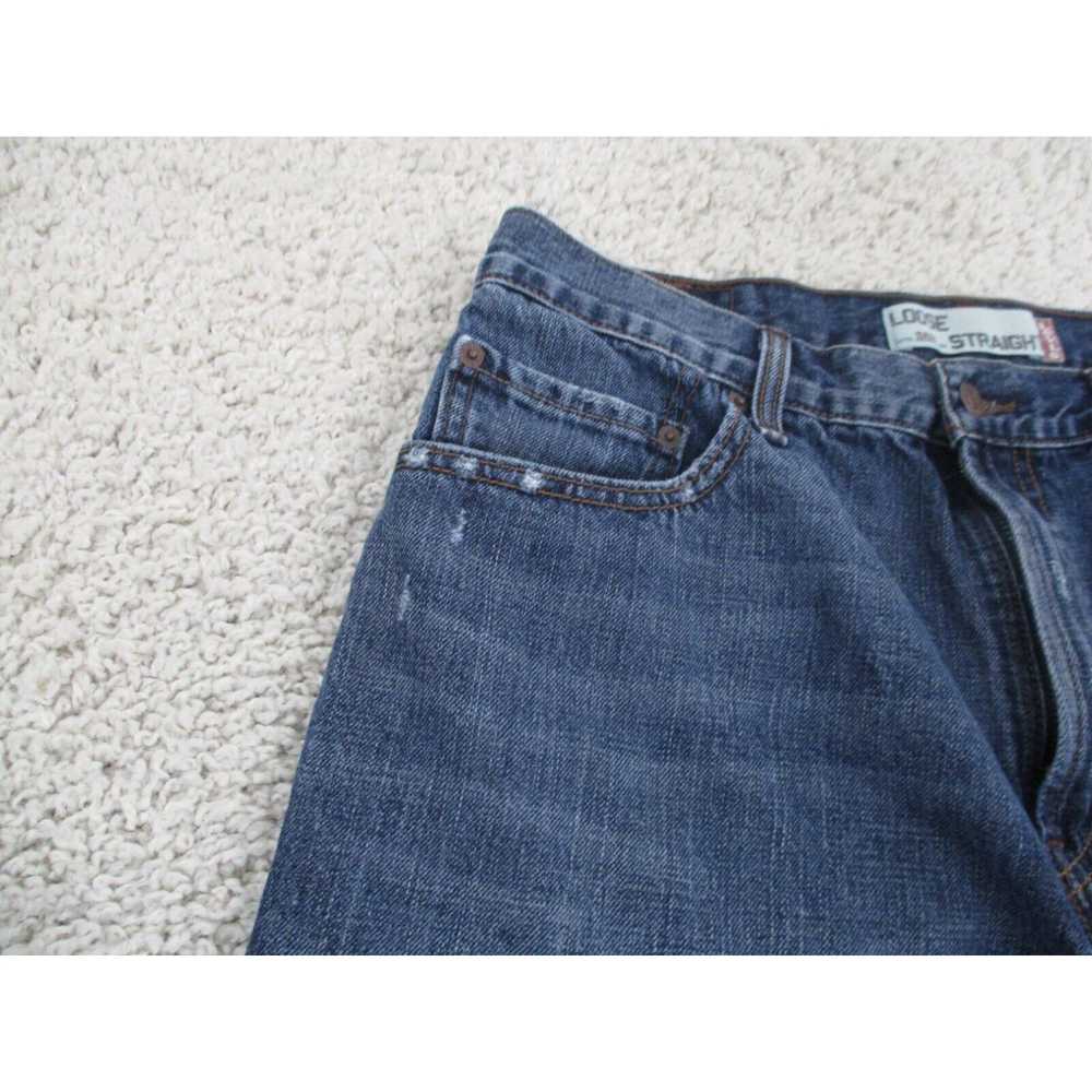 Levi's Levi's Jeans Mens 34x34 Blue 569 Denim Bag… - image 3