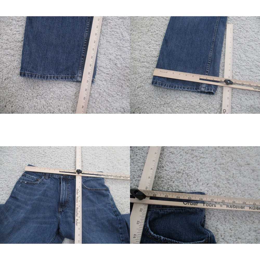 Levi's Levi's Jeans Mens 34x34 Blue 569 Denim Bag… - image 4
