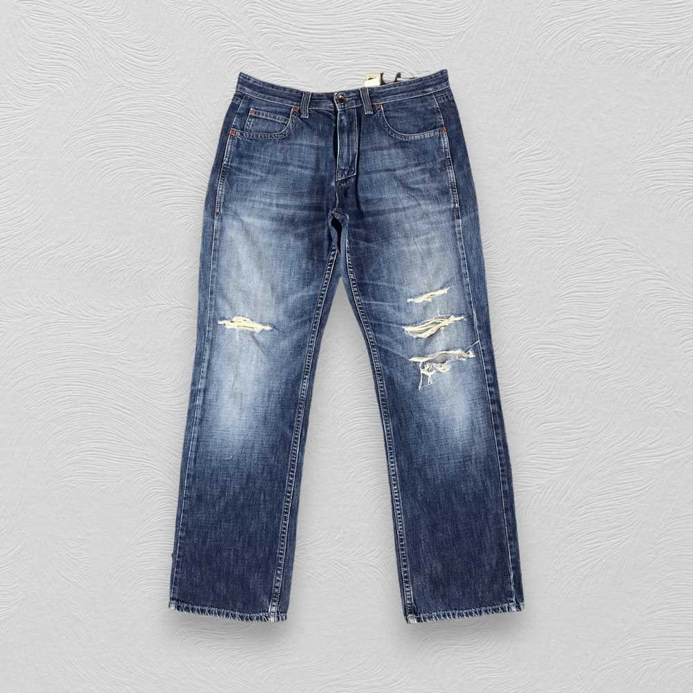Distressed Denim × Timberland Timberland Jeans Di… - image 1