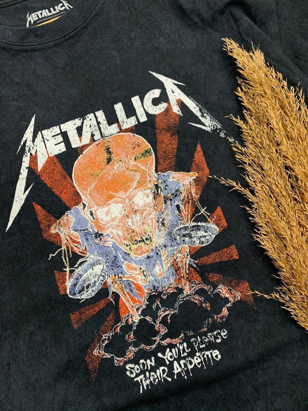 Metallica × Rock Tees × Vintage Vintage Metallica… - image 3