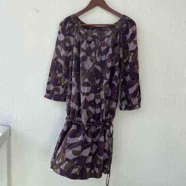 Women Dress XL Bensimon long sleeve purple - image 1