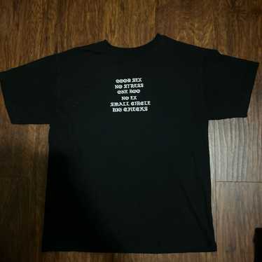 Streetwear Black word graphic t shirt - image 1