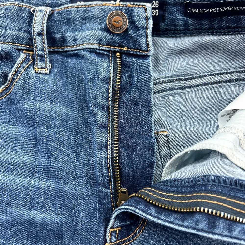 Vintage Hollister Jeans Size 3R W26 L30 Womens Ul… - image 3