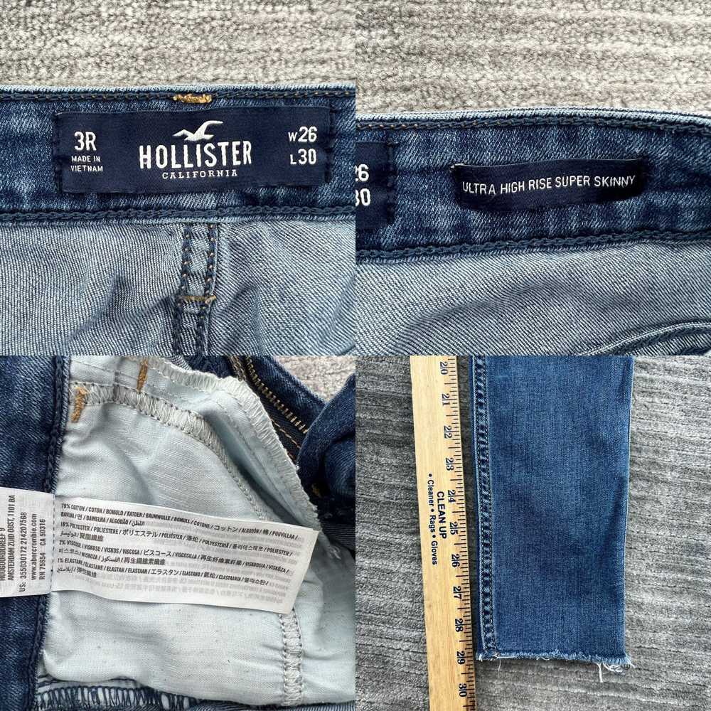 Vintage Hollister Jeans Size 3R W26 L30 Womens Ul… - image 4