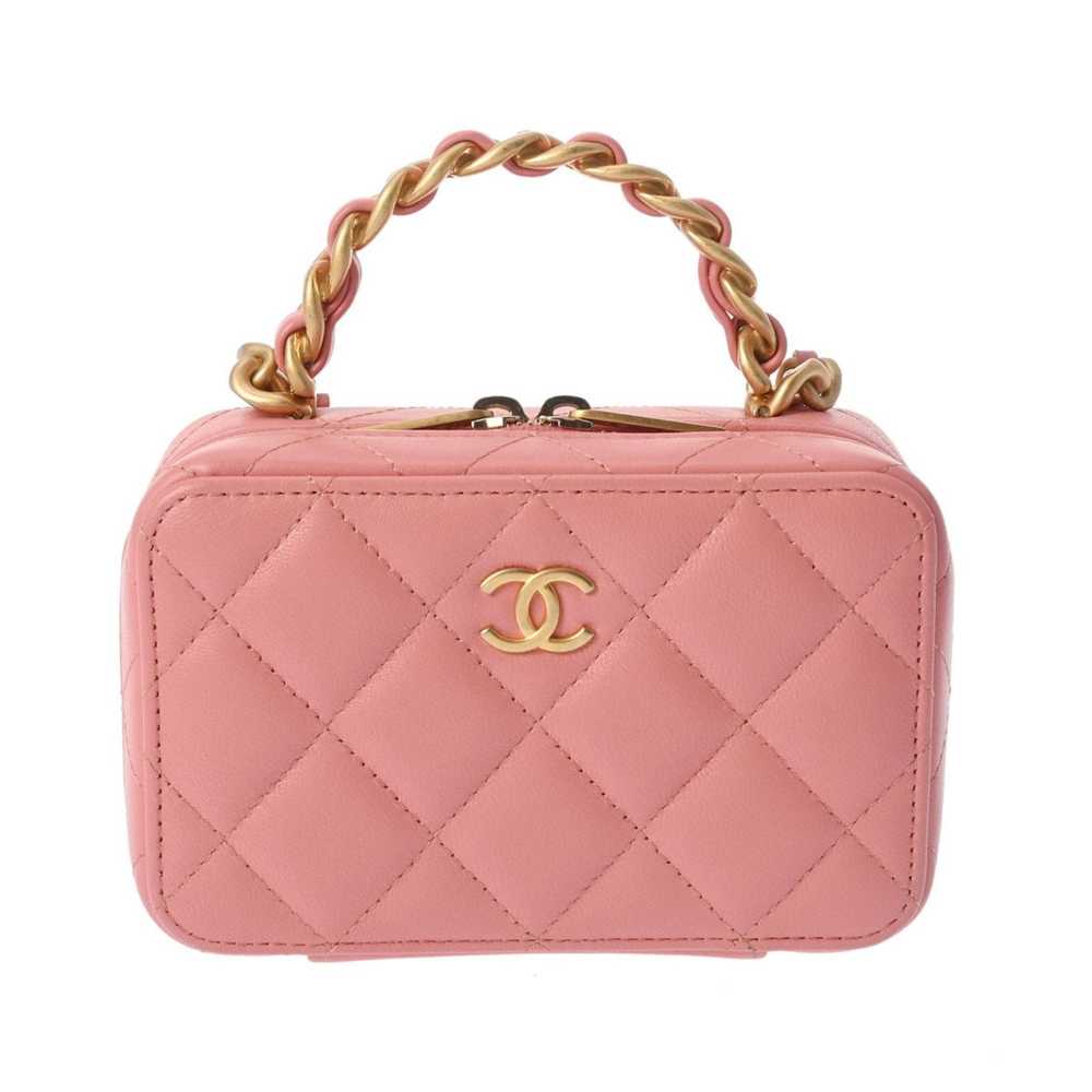 Chanel CHANEL Chain Vanity Pink - Women's Lambski… - image 1