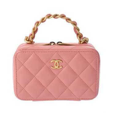 Chanel CHANEL Chain Vanity Pink - Women's Lambski… - image 1