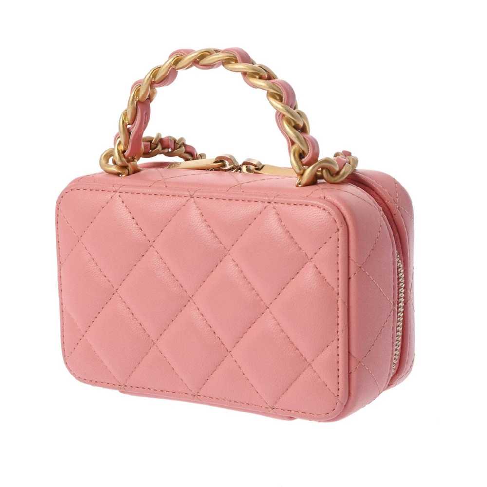 Chanel CHANEL Chain Vanity Pink - Women's Lambski… - image 2