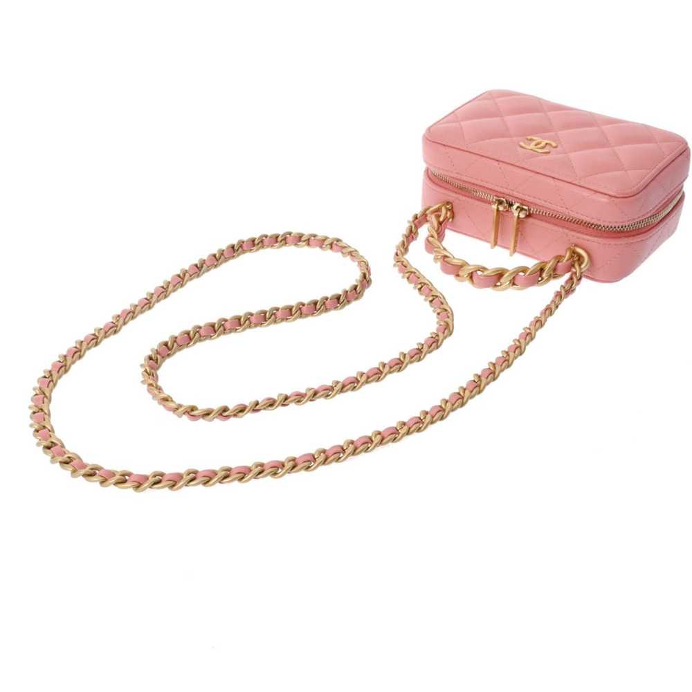 Chanel CHANEL Chain Vanity Pink - Women's Lambski… - image 3