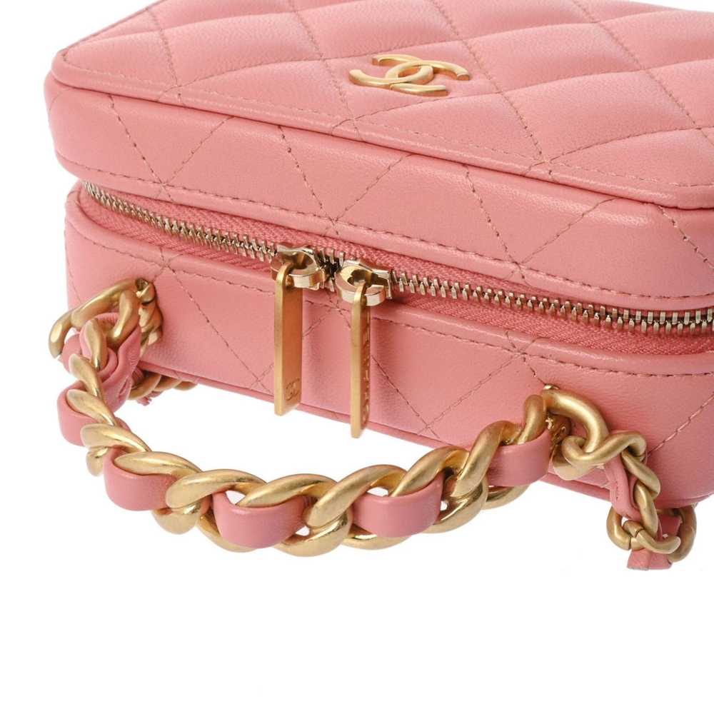 Chanel CHANEL Chain Vanity Pink - Women's Lambski… - image 4