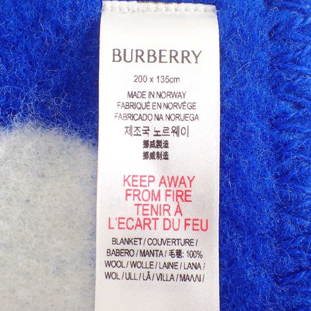 Burberry BURBERRY EKD Wool Blanket 200 x 135cm Ni… - image 6