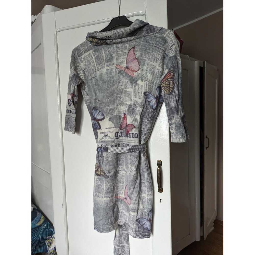 John Galliano Wool mid-length dress - image 2