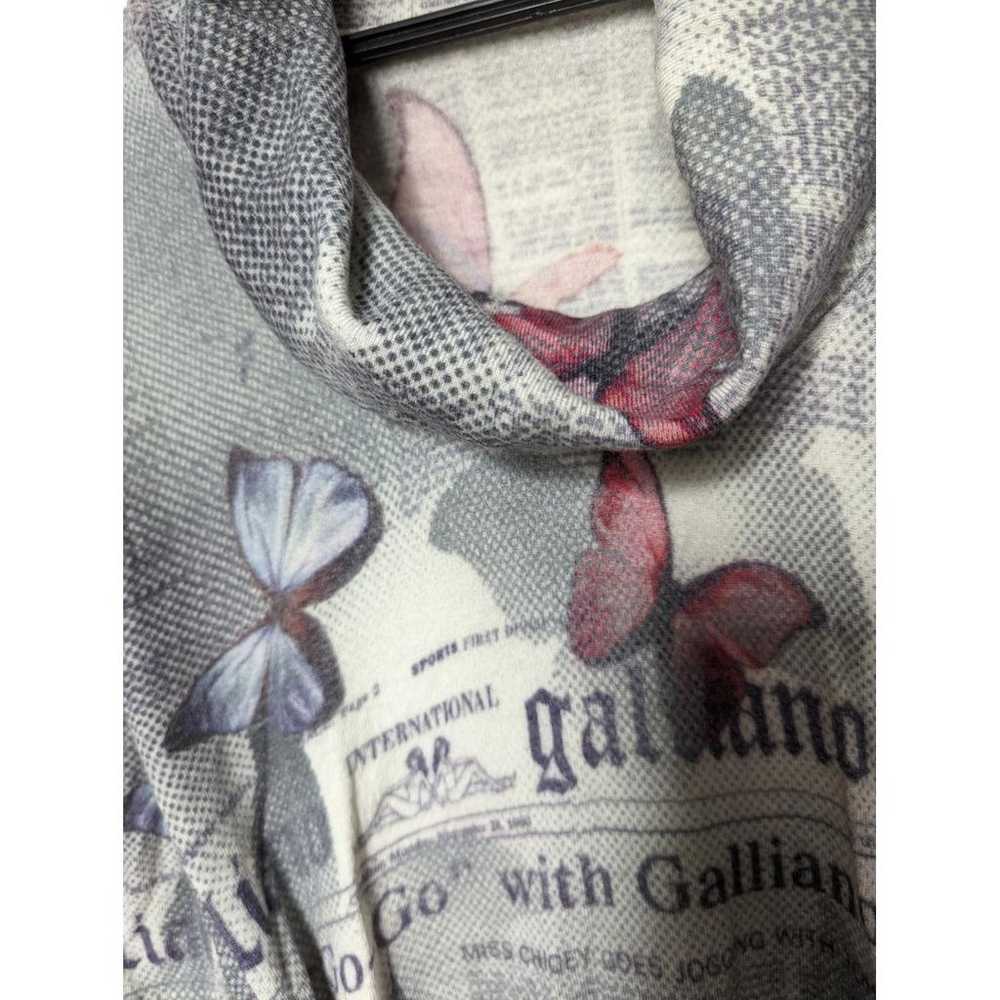 John Galliano Wool mid-length dress - image 5