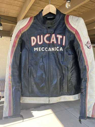 Ducati Ducati Old Times leather moto jacket - image 1