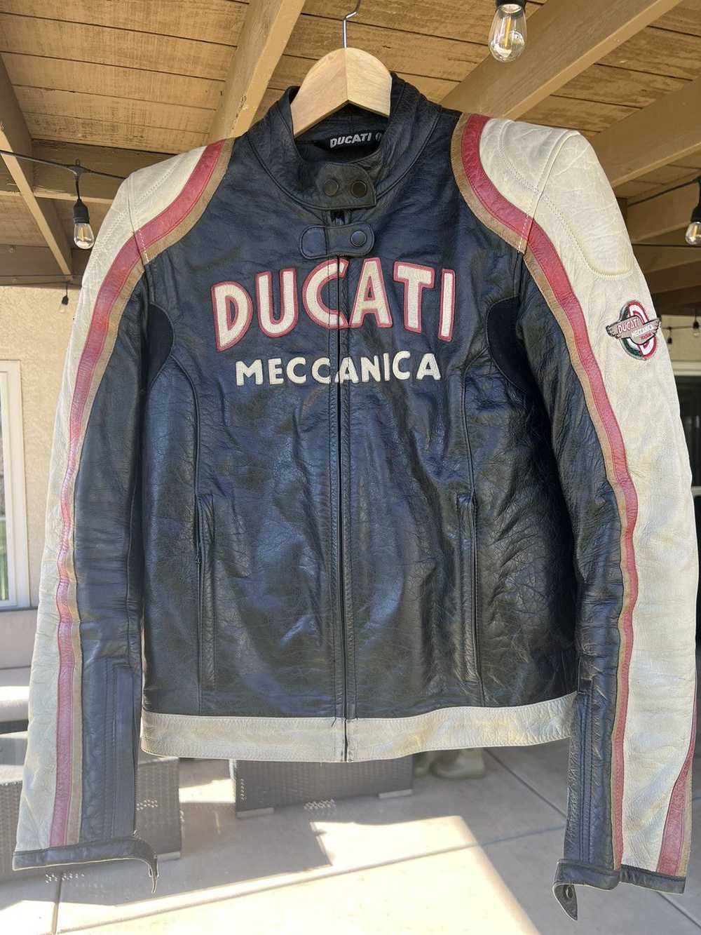 Ducati Ducati Old Times leather moto jacket - image 2