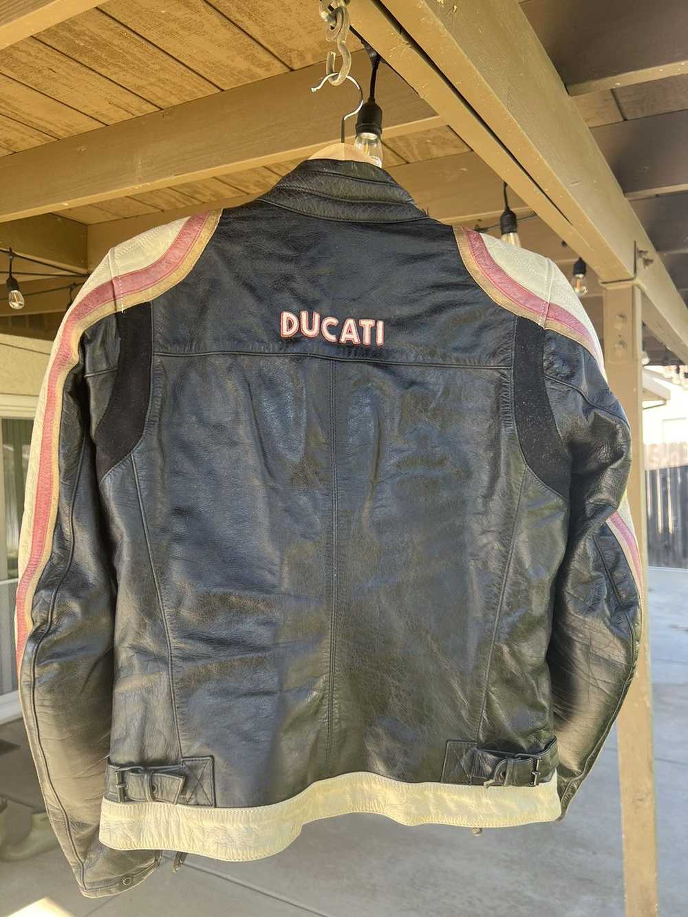 Ducati Ducati Old Times leather moto jacket - image 4