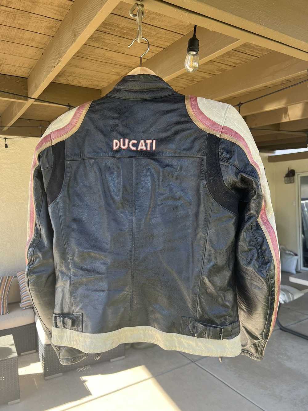 Ducati Ducati Old Times leather moto jacket - image 5