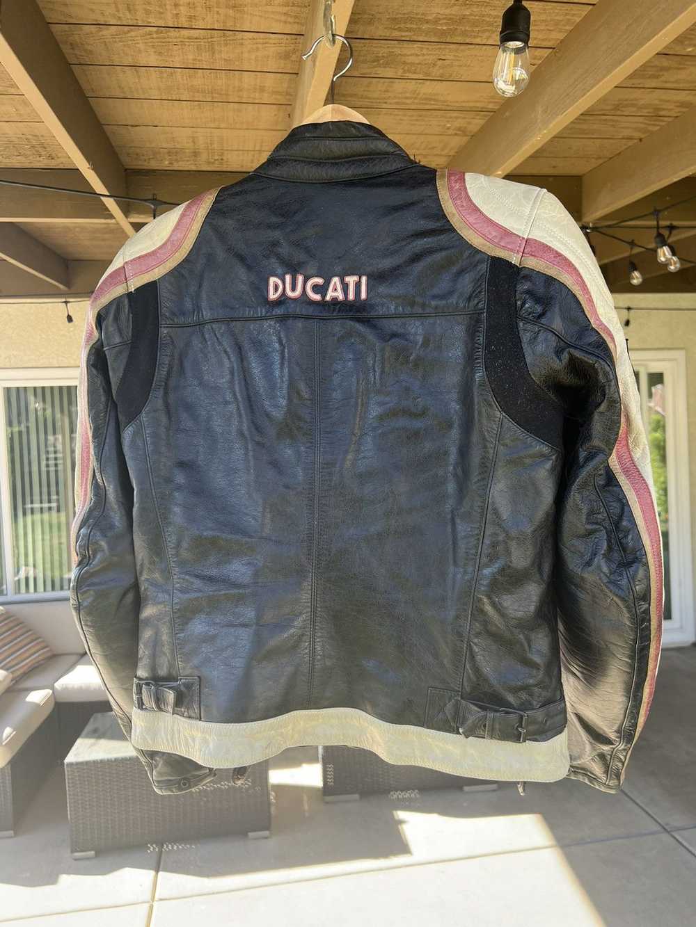 Ducati Ducati Old Times leather moto jacket - image 6
