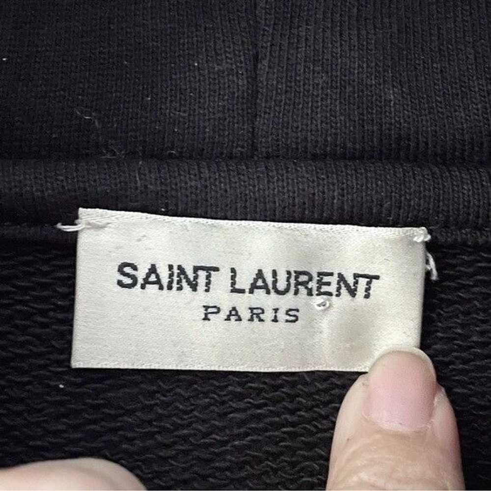 Saint Laurent Paris Saint Laurent Script Cotton H… - image 7