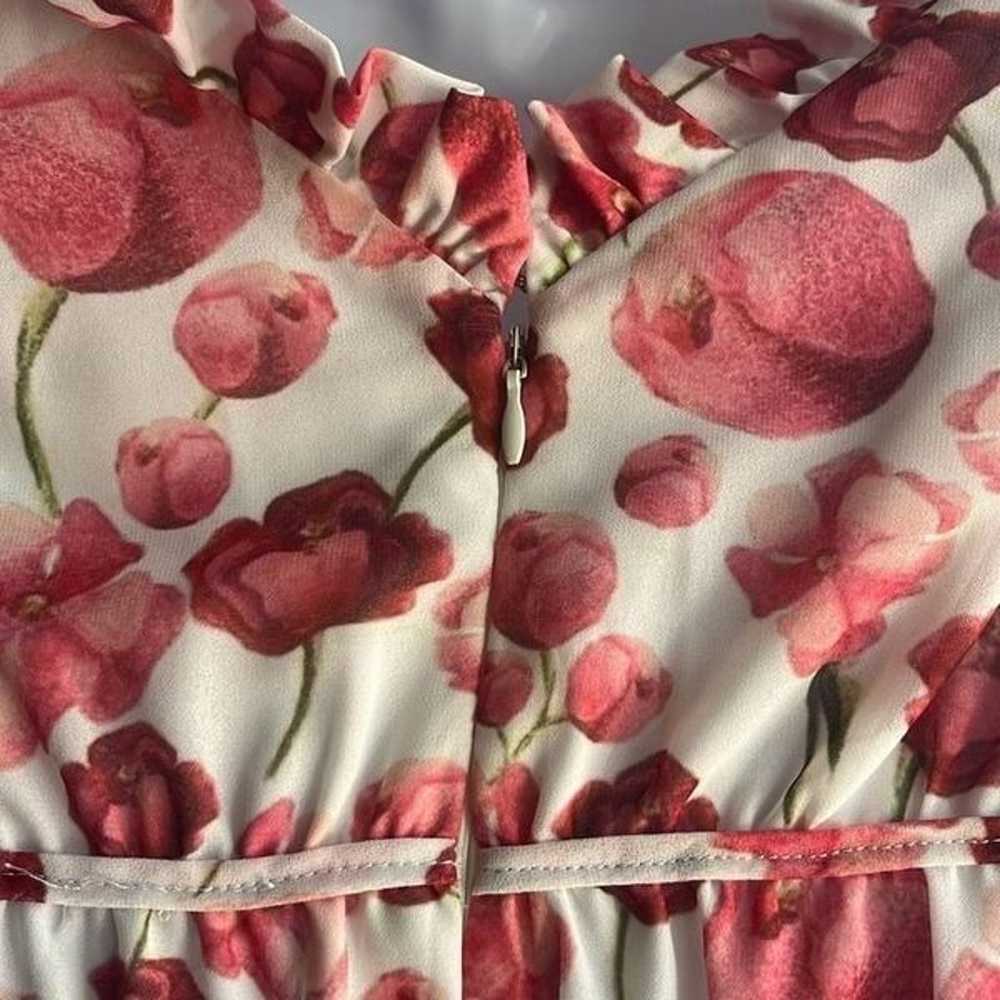Sipos New York Womens XS Strawberry Floral Chiffo… - image 7