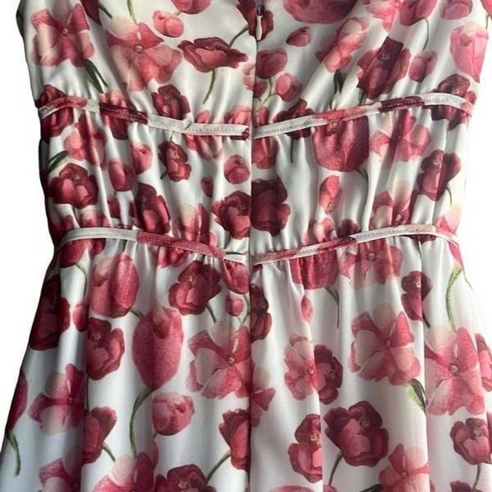 Sipos New York Womens XS Strawberry Floral Chiffo… - image 8