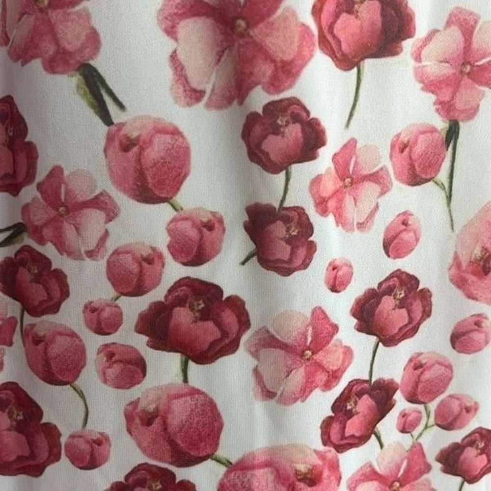 Sipos New York Womens XS Strawberry Floral Chiffo… - image 9