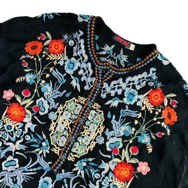 Johnny Was Johnny Was Women's Embroidered Tunic Bl