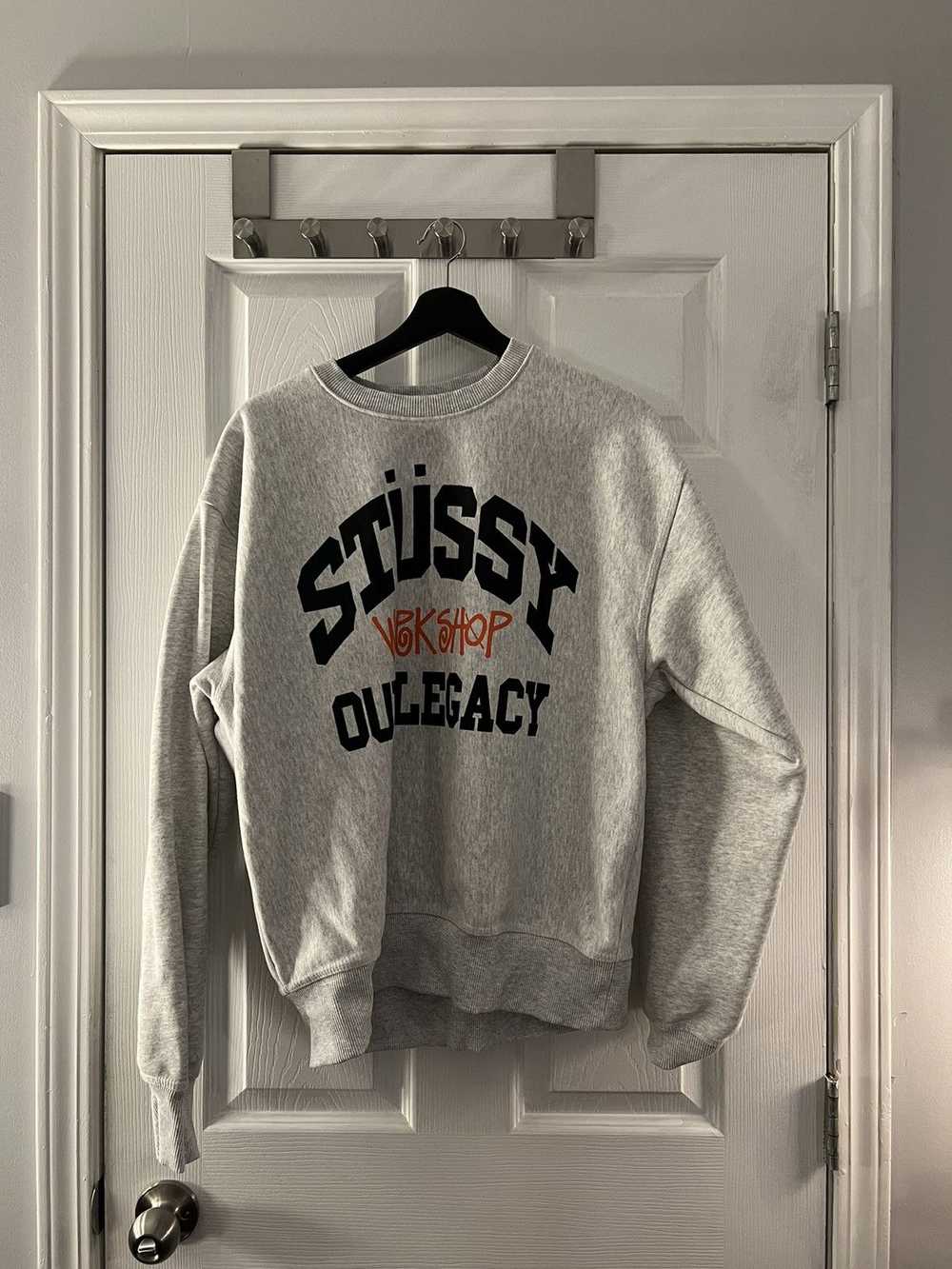 Our Legacy × Stussy Our Legacy x Stussy Grey Crew… - image 1