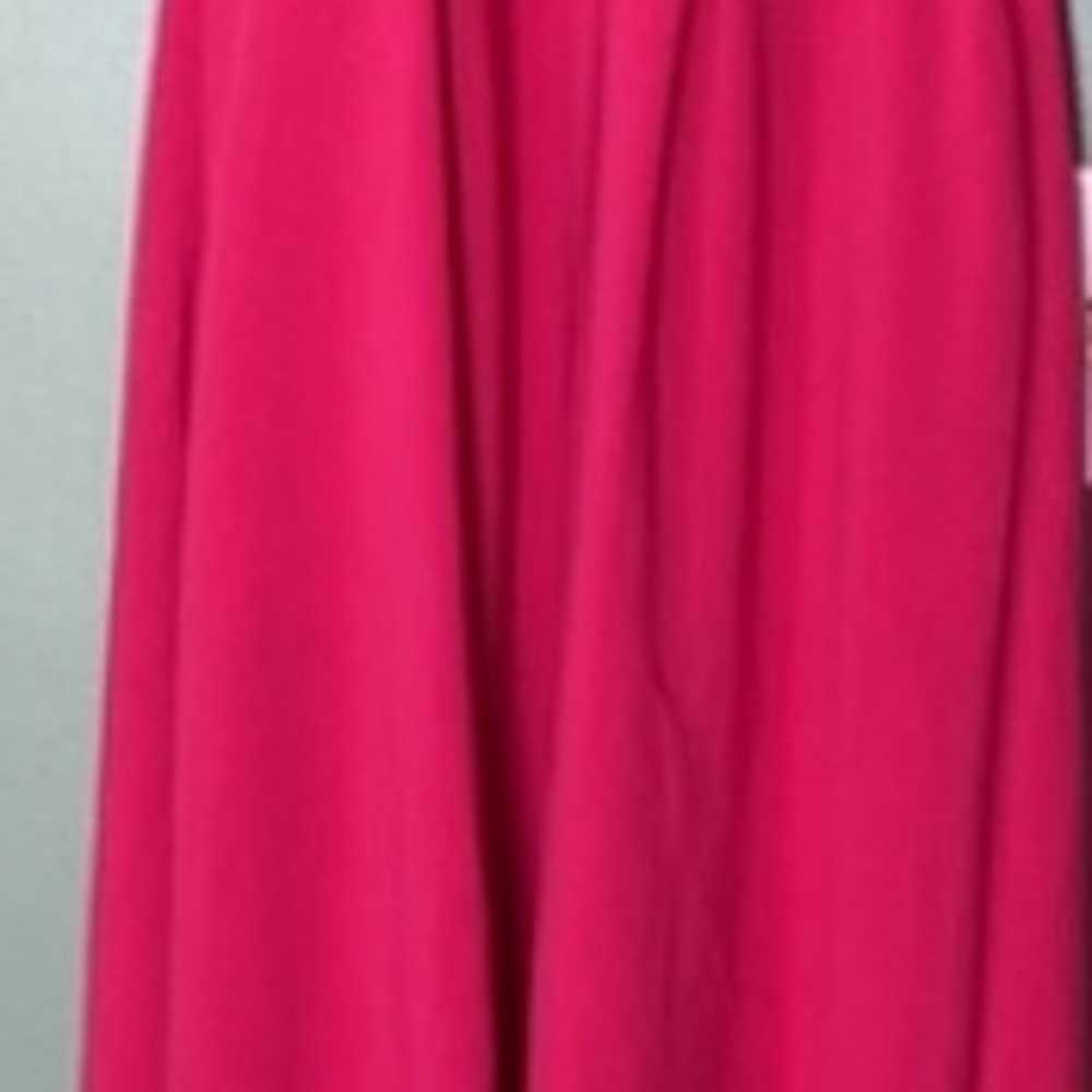 Womens red gown, size 12 - image 4