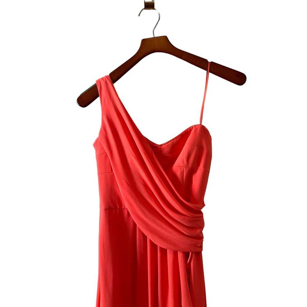 BCBGMAXAZRIA Kail Draped One Shoulder Gown Formal… - image 5